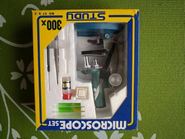 顕微鏡 STUDY MICRO SCOPE SET 100×200×300