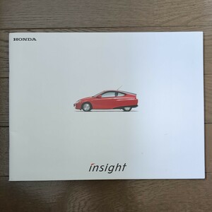 [ rare beautiful goods catalog ] Honda HONDA Insight insight ZE1/ first generation previous term model 3 door HB vehicle 2000.4/34 page 