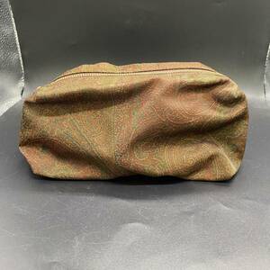 ETRO Etro pouch make-up pouch peiz Lee Brown no.60