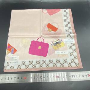 FURLA Furla handkerchie bag pattern pink Apollo cot easy care no.21