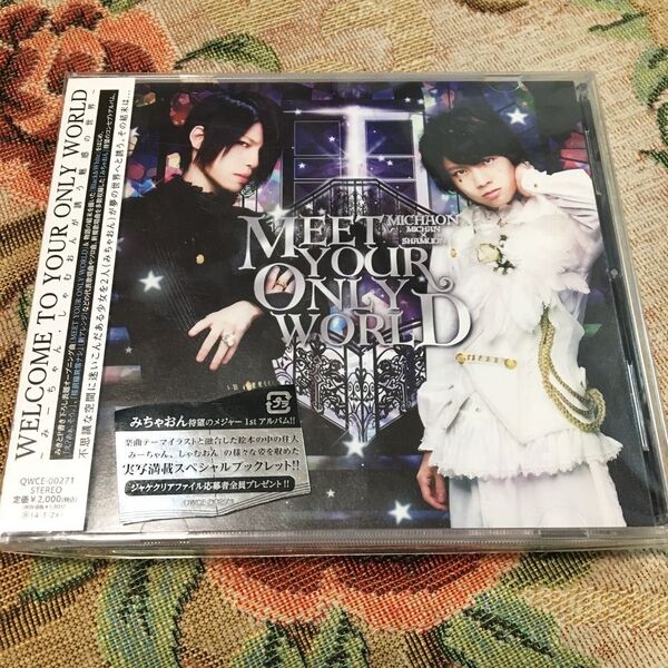 みちゃおん (みーちゃん×しゃむおん) CD/MEET YOUR ONLY WORLD 初回仕様 13/7/3発売 オリコン加盟店