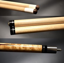 ◆Tad Custom Cues（タッド80’）4剣 18山 2シャフト 1インチロング＆314シャフト 新品レベル★_画像9