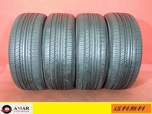 225/55R17● YOKOHAMA ADVAN dB V552 / 中古 ★ 4本(T-4097A)送料無料/沖縄別途