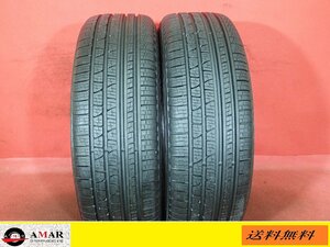 235/65R19●PIRELLI SCORPION VERDE / 中古 ★ 2本(T-4164A)送料無料/沖縄別途