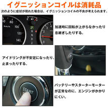 日産 APE50 APWE50 E50系エルグランド 点火コイル ダイレクトイグニッションコイル 1本 22448-8J115 22448-8J11C_画像5