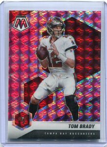 2021 Panini Mosaic NFL Camo Pink Prizm 186 Tom Brady パラレル トムブレイディ