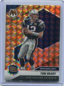 2021 Panini Mosaic NFL Reactive Orange Prizm Tom Brady パラレル トムブレイディ