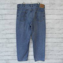 リーバイス Levi's 550 W38 L30 リラックスフィットデニムパンツ メキシコ MEXICO W38 L30 RELAXED FIT テーパードジーンズ ワイドバギー_画像8