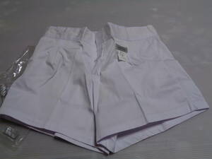 W72(S) white Uni chika rugby pants rug bread short bread short pants gym uniform gym uniform Showa Retro unused 