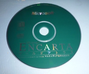 CDR059 CD-ROM Microdoft マルチメディア地理百科 ENCARTA ワールドアトラス