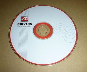 CDR012 CD-ROMglabo принадлежности ATI RADEON Drivers Ver.080602D