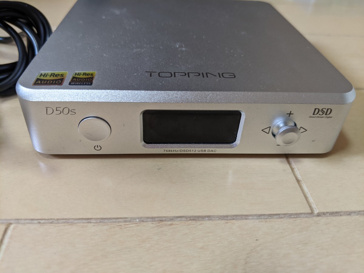 TOPPING D50s (OPA627auに換装済み)USB DAC HIFI デコーダ Bluetooth