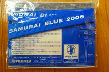 JFA　オフィシャル　GOODS　ストラップ　新品保管品　SAMURAI　BLUE　２００６_画像2