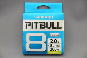  быстрое решение!! Shimano *pitobru8 2.0 номер 200m* новый товар SHIMANO PITBULL