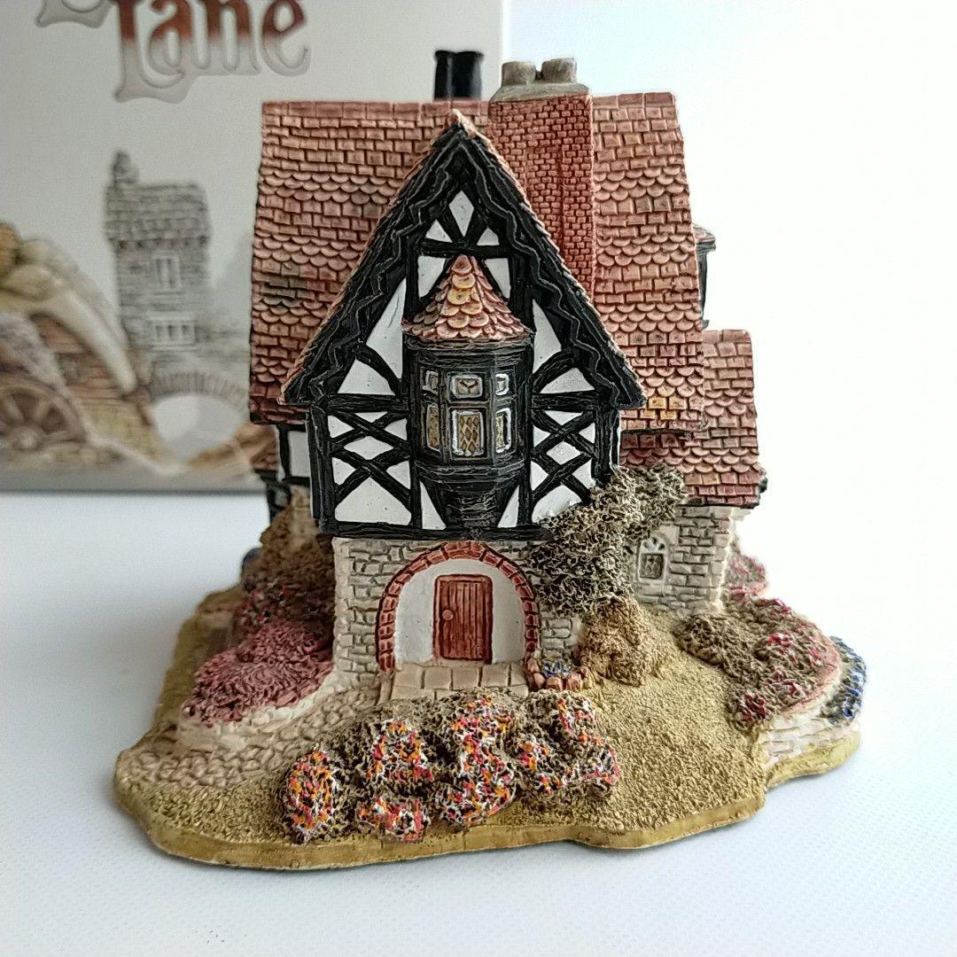 LILLIPUT LANE Tanglewood Lodge Miniature House UK UK Figurine Vintage Antique Handmade, interior accessories, ornament, Western style