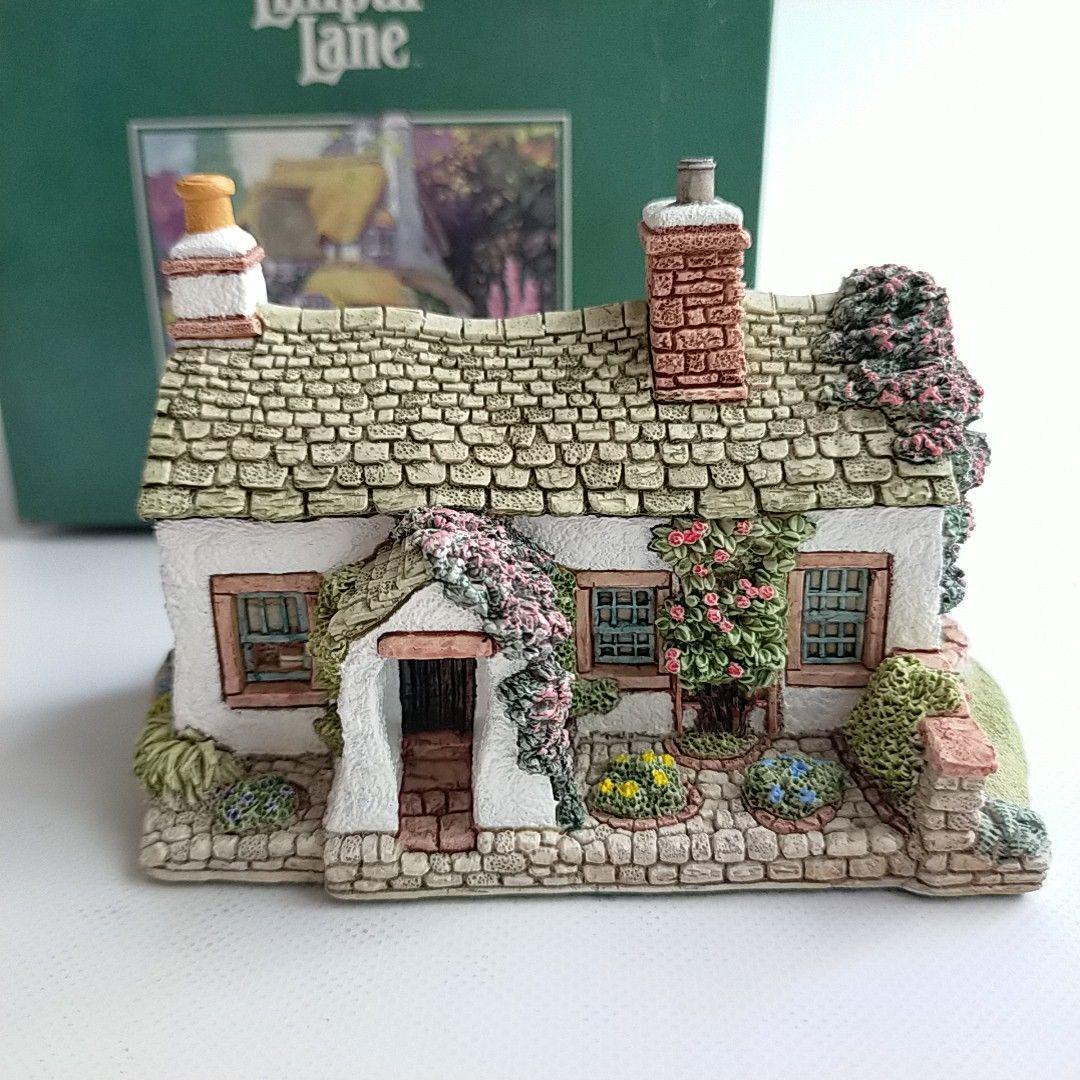 LILLIPUT LANE ROSE COTTAGE-SKLRSGILL Miniaturhaus UK UK Figur Vintage Antik handgefertigt, Innenausstattung, Ornament, westlicher Stil