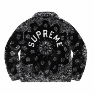 Supreme バンダナ　fur jacket ファージャケット　登坂広臣　登坂広臣着用 