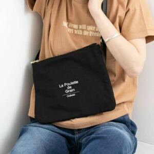 限定URBAN RESEARCHアーバンリサーチ Sonny Label サニーレーベル Legato largoレガートラルゴ キャンバスロゴサコッシュショルダーバッグ