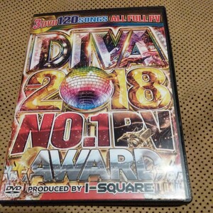 洋楽オムニバスDVD　DIVA 2018 No.1 PV アワード　送料無料~　