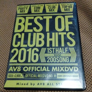 【国内盤DVD】 AV8 ALL STARS／BEST OF CLUB HITS 2016-1st half-AV8 OFFICIAL MIXDVD 〈2枚組〉 [2枚組] (2016/5/25発売)