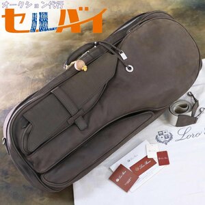  genuine article beautiful goods Loro Piana illusion. excellent article all rice open tennis player right memory limitation te long leather my tennis bag grande 2WAY men's duffel bag 
