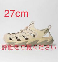 希少カラー 27 ホカ オネオネ HOKA ONE ONE HOPARA ホパラ サンダル サンド ベージュ_画像1