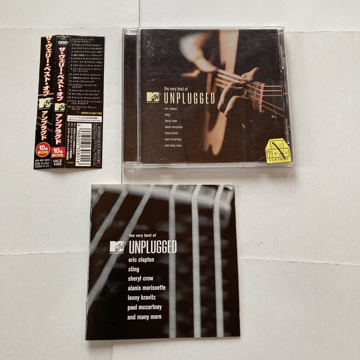 UNPLUGGED Anne штекер doEric Clapton R.E.M. Lenny Kravitz Bryan Adams Paul Simon Paul McCartney Rod Stewart Noel Gallagher Sting