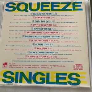 Squeeze Singles - 45's And Under スクイーズ NEW WAVE ニューウェーブ ポストパンク ポール・キャラック ポップロック パワーポップの画像3