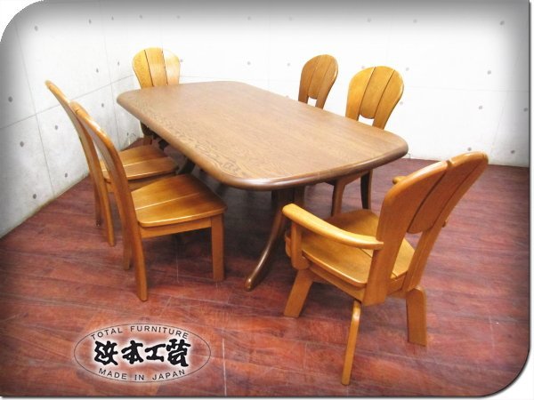 ヤフオク! -「ダイニング7点セット」の落札相場・落札価格