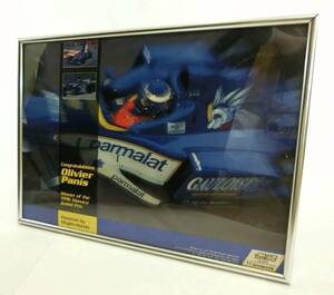 美品♪1996 F1 モナコグランプリ ポスター リジェ・無限HONDA ホンダ 優勝記念／非売品 激レア コレクションアイテム 中古 23-1001