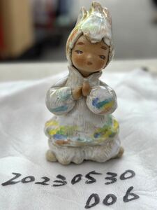 Art hand Auction Muñeca de cerámica rara en buen estado Figura de Shoko Takeuchi Envío 1200 Número de gestión 20230530006, trabajos hechos a mano, interior, bienes varios, ornamento, objeto