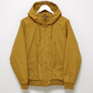 5000mm耐水【VOLCOM】ボルコム 中綿 ジャケット ジャンパー 上着 黄色系 撥水 レジャー アウトドア キャンプ ストリート メンズ S/33jt 