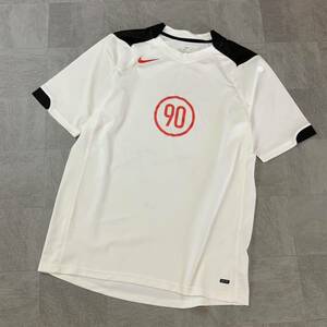 良品 NIKE ナイキ トータル90 半袖シャツ メンズ Lサイズ ホワイト ブラック ナイキTシャツ 半袖Tシャツ