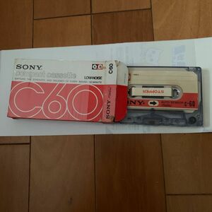 未使用　SONY コンパクト　カセットテープ　C-60 