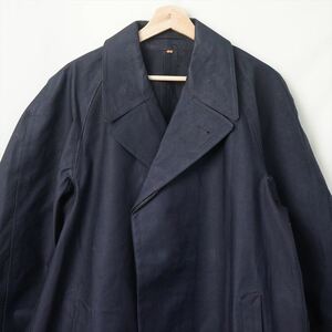 50s60s70s Vintage military Europe la rose izdo rubber discount coat navy 1 French Italy 