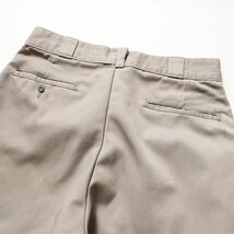 80's 90's USA製 ディッキーズ Dickies 874 ワークパンツ (34×32) 灰 シルバーグレー 90年代 アメリカ製 旧タグ オールド ビンテージ_画像6