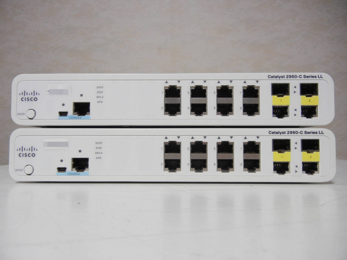 Cisco WS-C2960CG-8TC-L 8-Port LAN Base Compact Switch Version 12.2