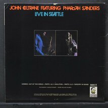 【米オリジナル】JOHN COLTRANE 2LP LIVE IN SEATTLE ジョンコルトレーン IMPULSE / PHAROAH SANDERS ファラオサンダース_画像2