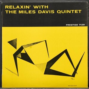 【DENMARK盤】MILES DAVIS RVG刻印 RELAXIN' マイルスデイヴィス PRESTIGE / JOHN COLTRANE / RED GARLAND