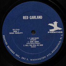 【米RVG刻印】RED GARLAND MONO盤 GROOVY レッドガーランド PRESTIGE ピアノトリオ名盤 PAUL CHAMBERS / ART TAYLOR_画像4