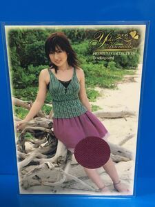 トレーディングカード BOMB 【熊田曜子「PREMIUM COLLECTIN TRADINGCARD 2006」 ピンスポ コスチュームカード (118/295)】