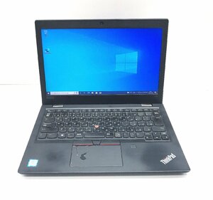 NT: 【lenovo】ThinkPad L380 Core i3-8130U 2.20GHz/メモリ：4GB/SSD:128GB/無線/ノートパソコン &windows10