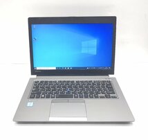 NT: 東芝 DynaBook R63/T Corei7-6500U 2.50GH/8GB/SSD: 256GB/ 無線 ノート_画像1