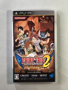 フェアリーテイルポータブルギルド2 PSPソフト SONY プレイステーションポータブル　　FAIRYTAIL PORTABLEGUILD 2 コナミ