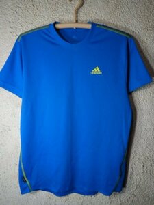 to6546　adidas CLIMALITE　アディダス　クライマライト　半袖　tシャツ　人気　スポーツ　00ｓ　送料格安