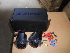 * Suzuki Jimny JB64W JB74W left right smoked lens LED turn signal unused *