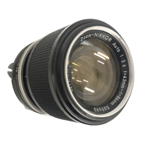 南店21-855 ニコン レンズ ZOOM-NIKKOR Auto f=43-86mm 1:3.5 535692 オート 自動 カメラレンズ 写真 ズームニッコール