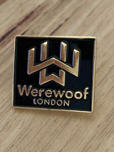 ネコポス230円発送 WEREWOOF LONDON ピンバッジ　バッチ　バッジ　ネコポス　