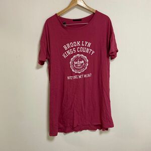 半袖Tシャツ トップス　ワンピース　Tシャツワンピース　ルームウェア