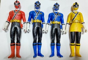  Bandai sofvi кукла Samurai Squadron Shinkenger 4 body совместно 17cm размер 